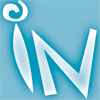 in logo