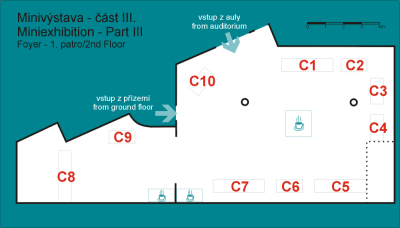 Plánek výstavy - část III