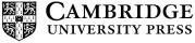 Logo Cambridge University Press