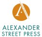 Logo Alexander Street Press